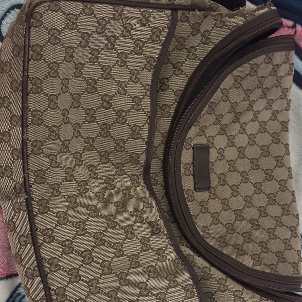 Gucci diaper bag